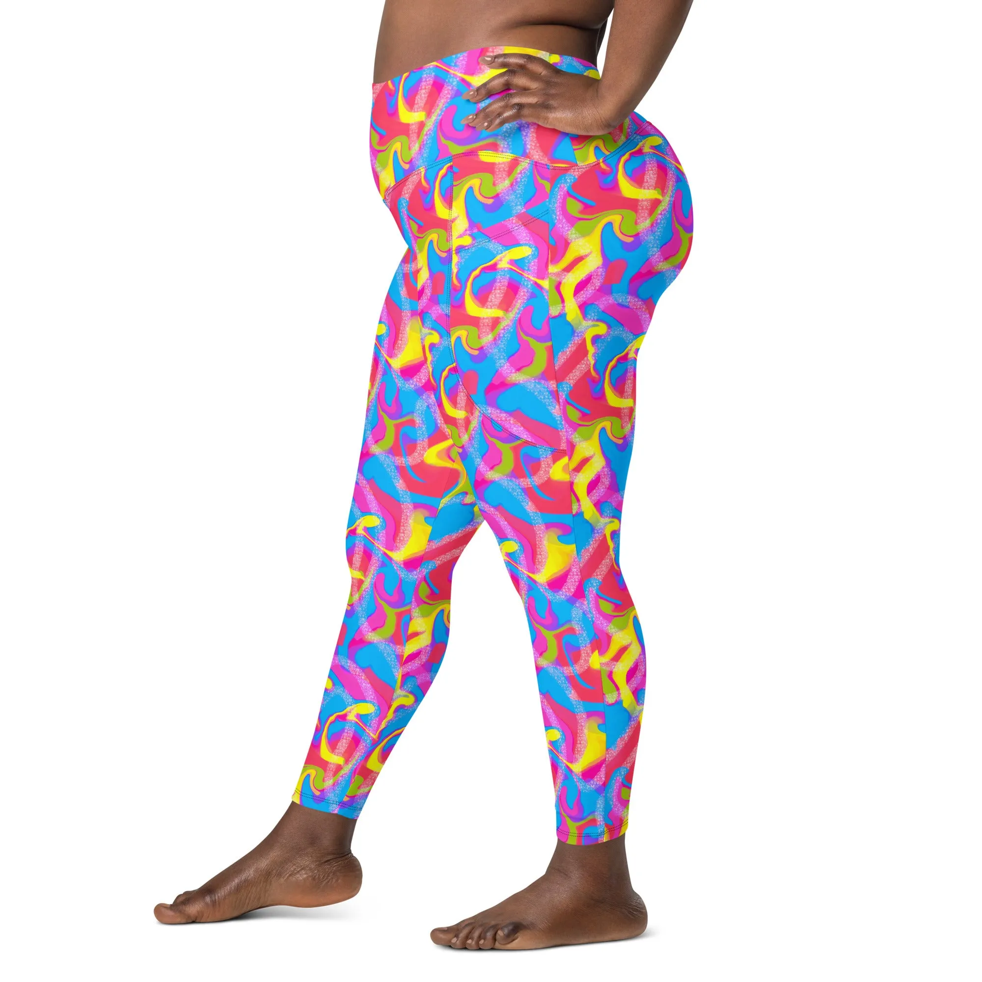 Hot Skatin' Barbie Leggings with Pockets