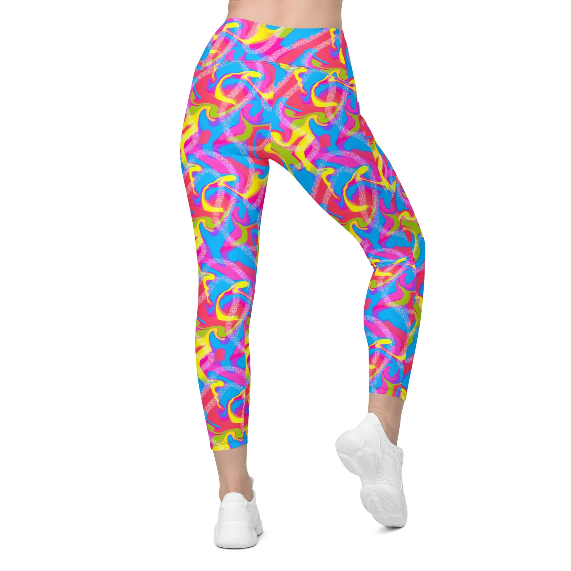 Hot Skatin' Barbie Leggings with Pockets