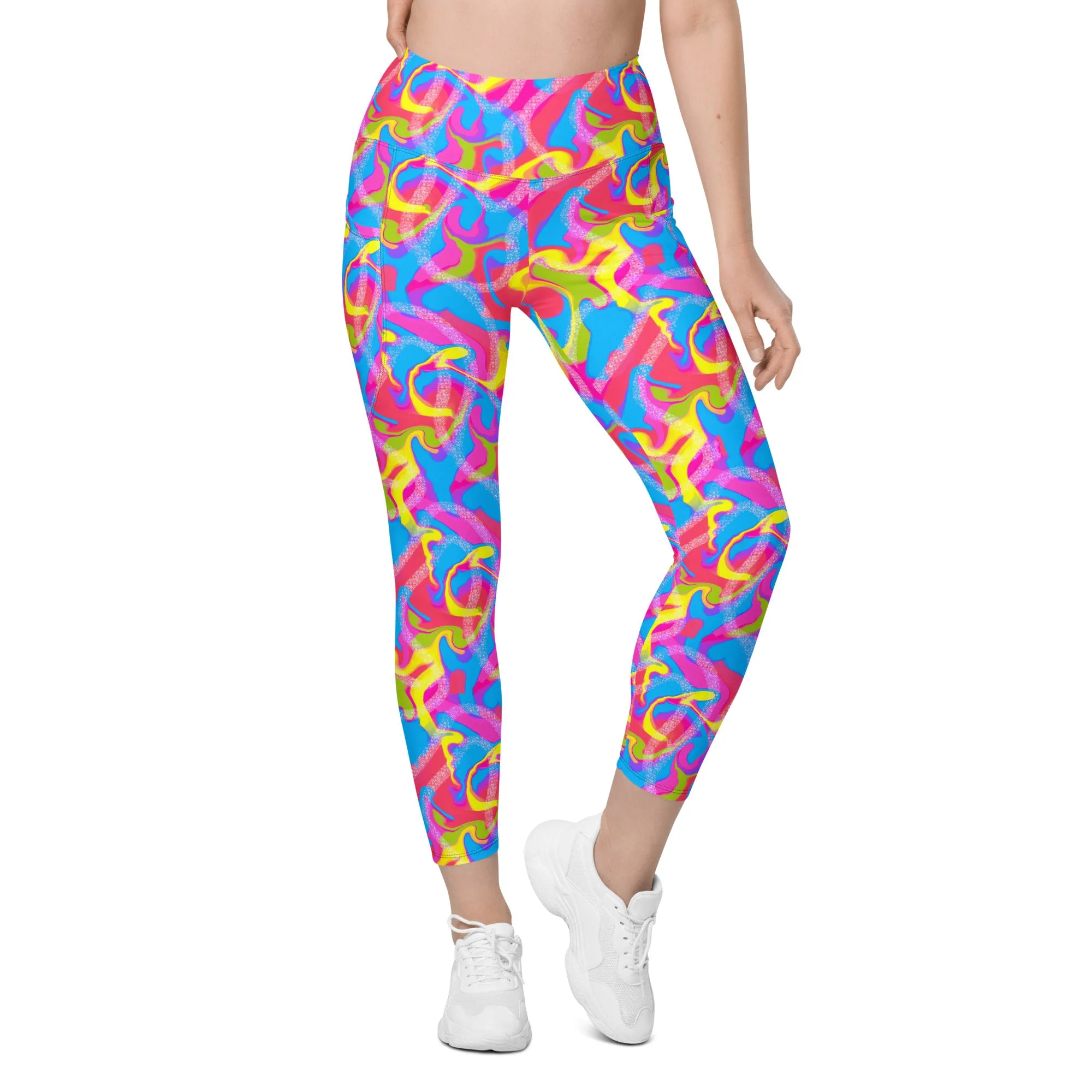 Hot Skatin' Barbie Leggings with Pockets