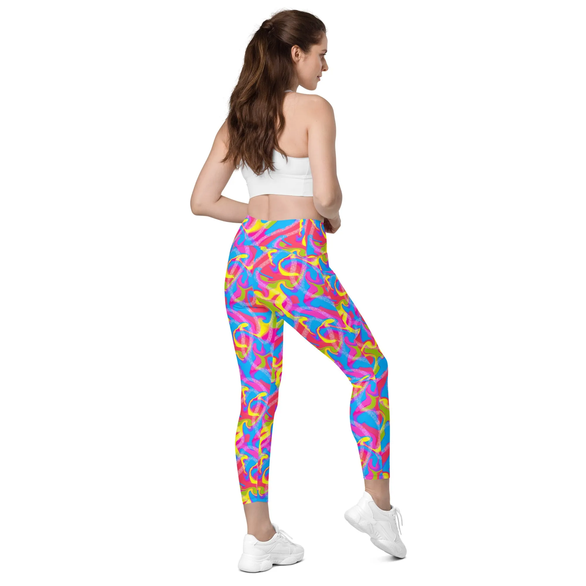 Hot Skatin' Barbie Leggings with Pockets