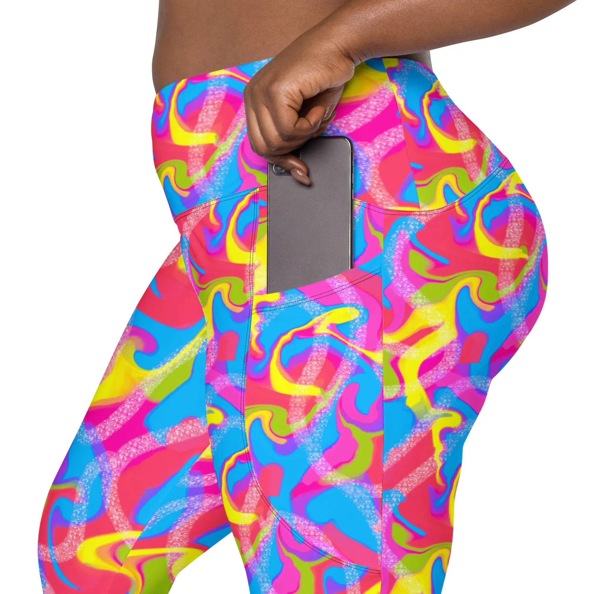 Hot Skatin' Barbie Leggings with Pockets