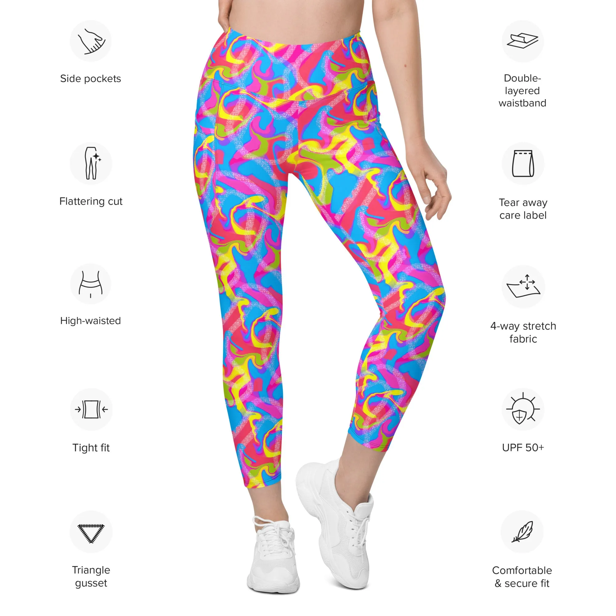 Hot Skatin' Barbie Leggings with Pockets