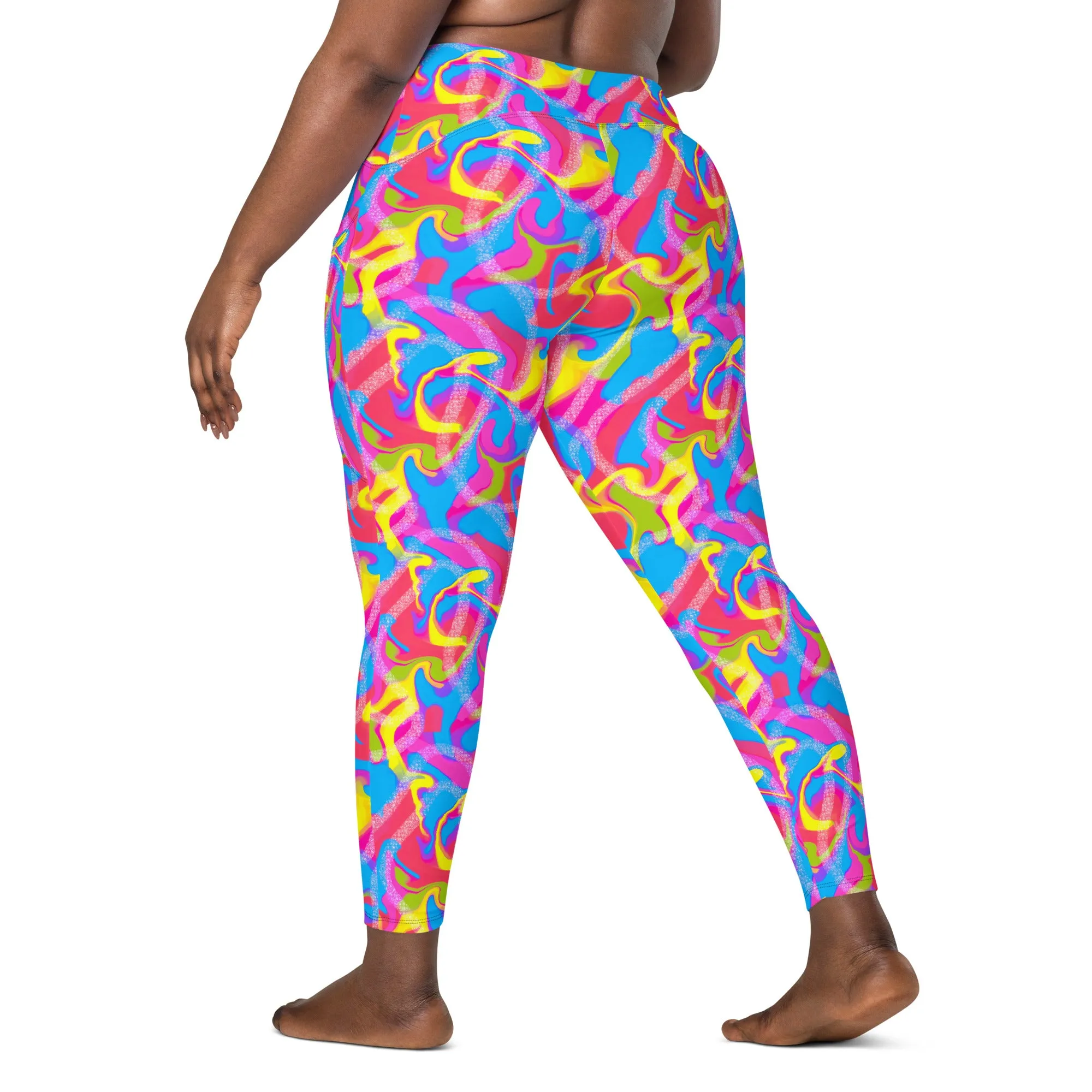 Hot Skatin' Barbie Leggings with Pockets