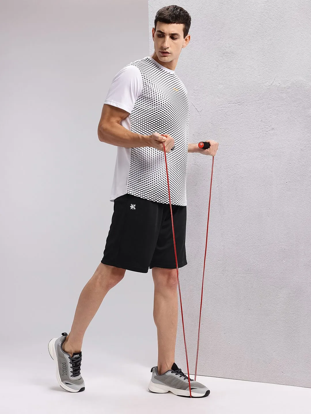 HRX by Hrithik Roshan Men Reflective Rapid Dry Training Shorts