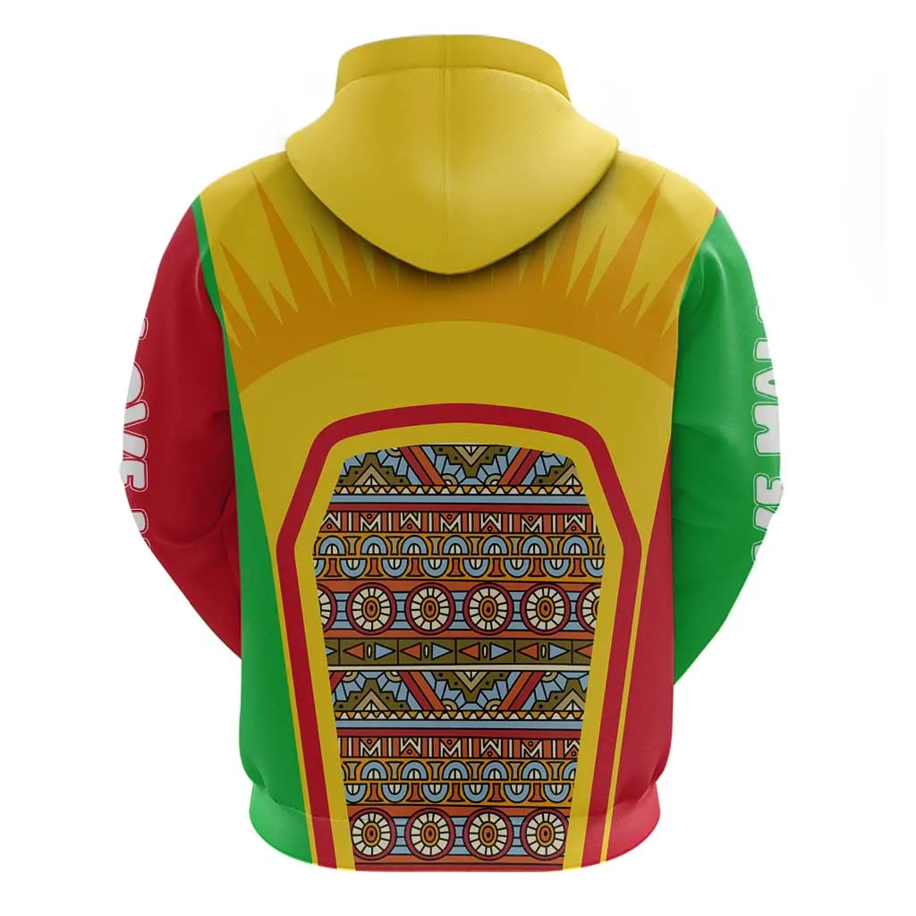 I Love Mali Zip Hoodie Famous Tourist Destinations TS04