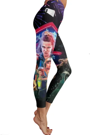 IN STOCK BINGE WORTHY STRANGER THINGS POCKET LEGGINGS - YOGA - EXCLUSIVE! BATCH 1 (WHOLESALE)