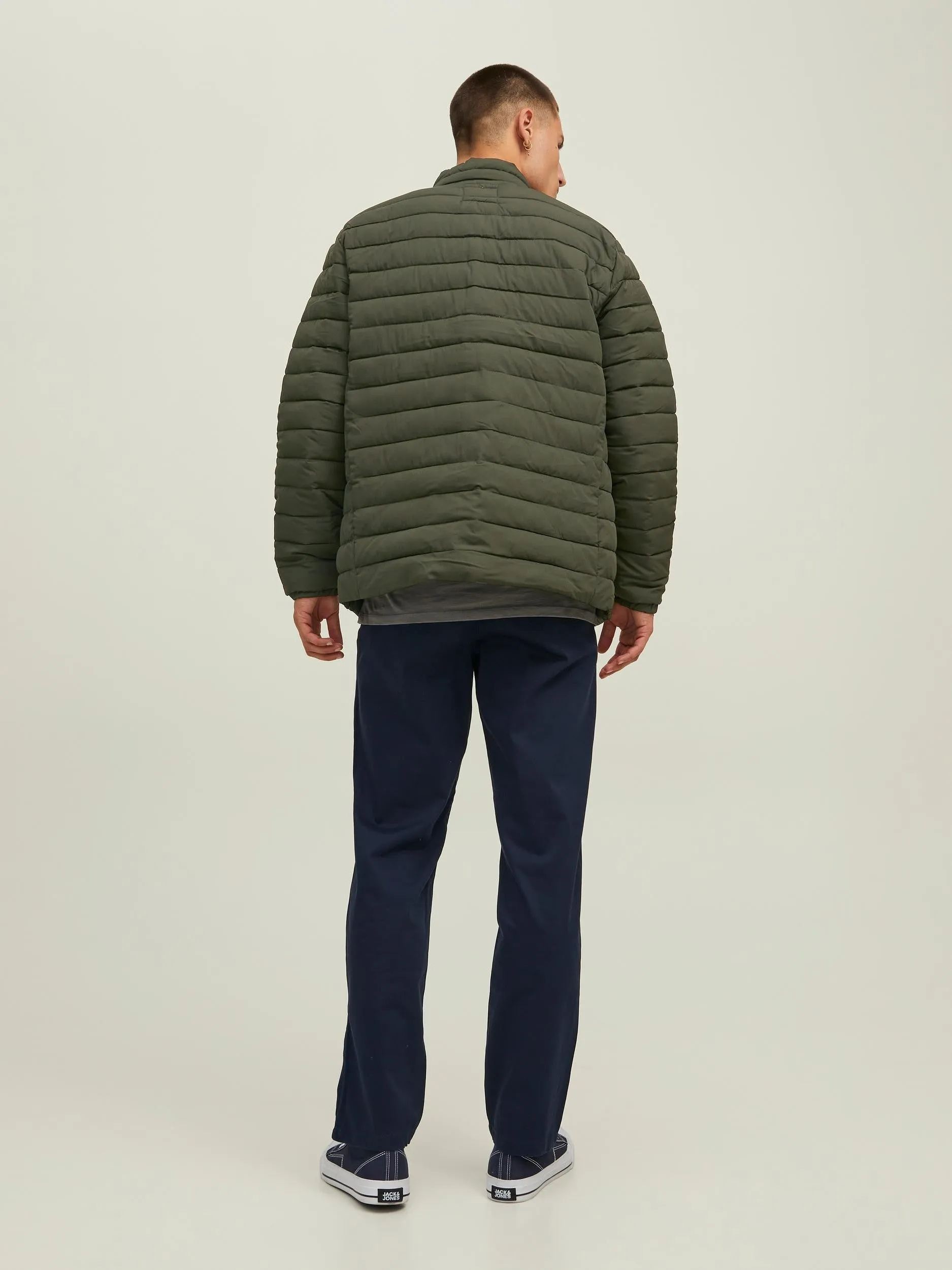 Jack & Jones Recycle Puffer Jacket-ROSIN