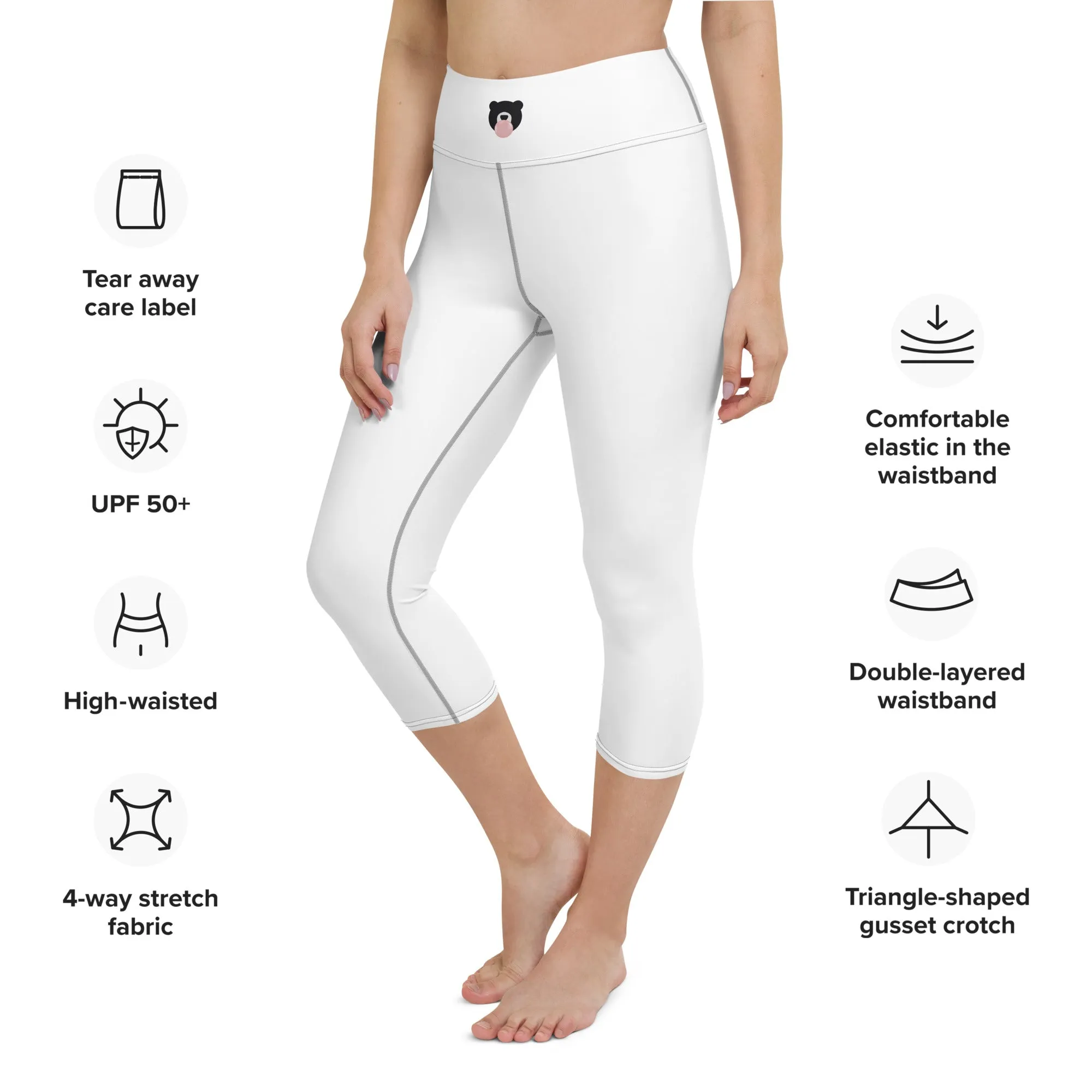 KANDY Bear Yoga Capri Leggings