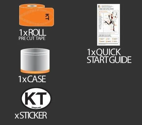 KT Tape Pro -Jet Black (Uncut)