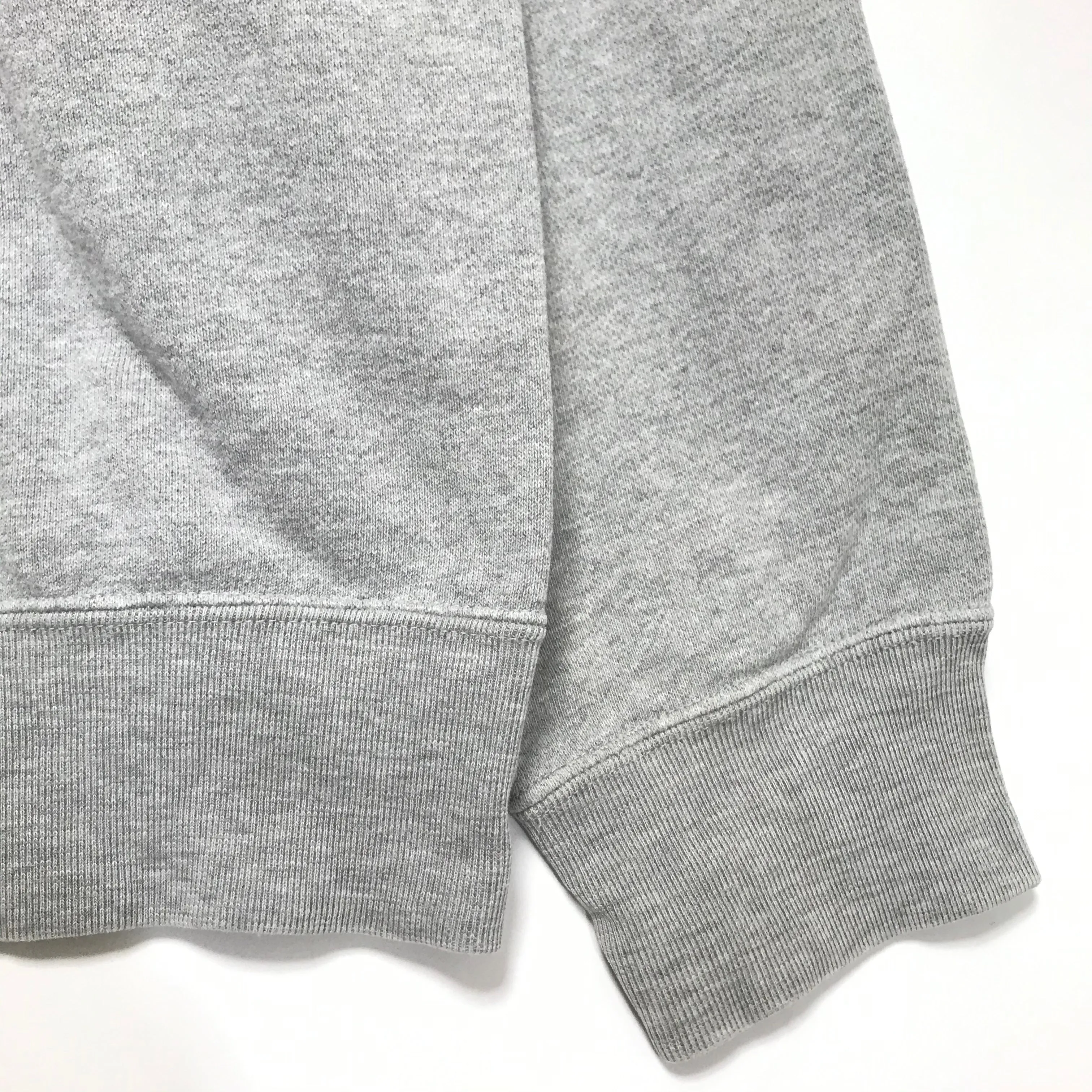[L] A Bathing Ape Bape Panda Full Zip Hoodie Grey