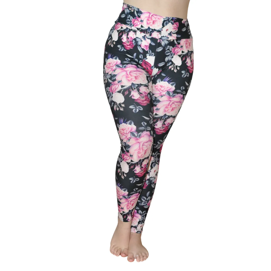 Leggings Full Length Claires Roses