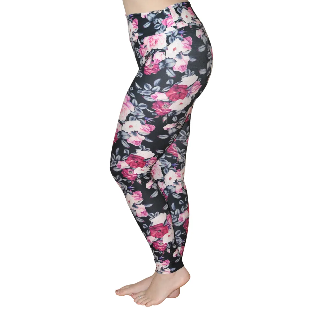 Leggings Full Length Claires Roses