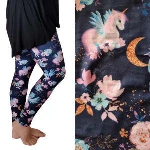 Leggings Full Length Unicorn Fantasy