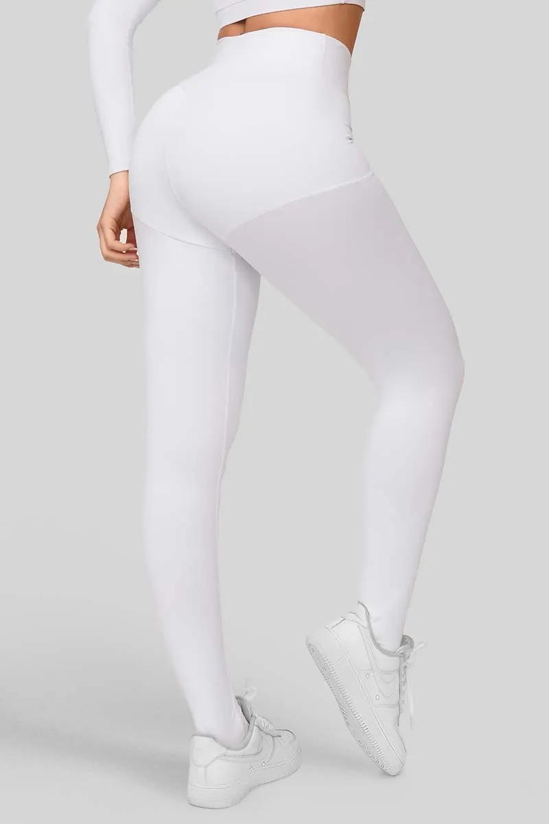 Let's Gym Artic White Legging