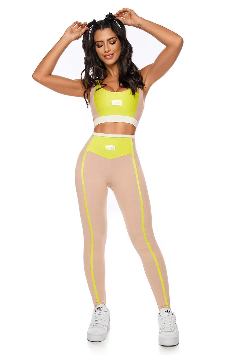 Let's Gym Refresh Nude Legging