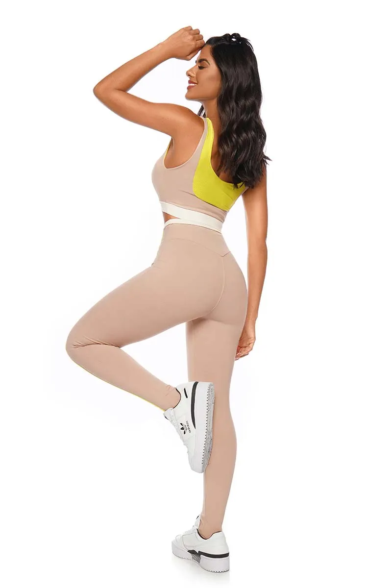 Let's Gym Refresh Nude Legging