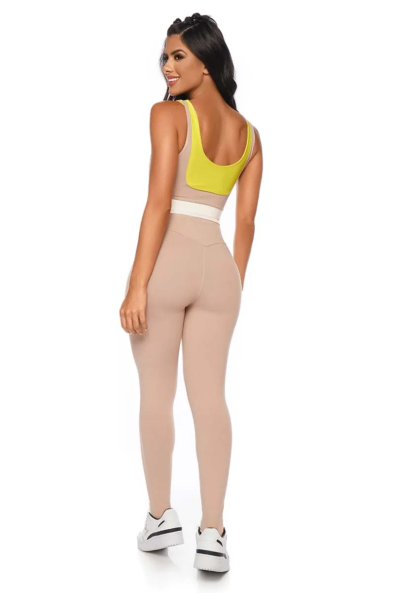Let's Gym Refresh Nude Legging