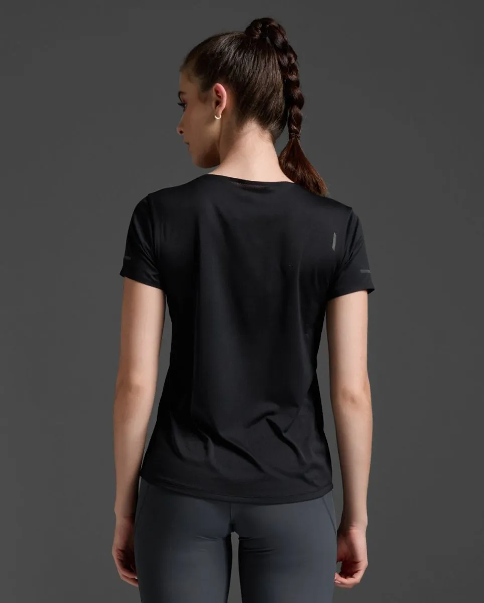 Light Speed Tech Tee Funktionsshirt Damen - black/black reflective