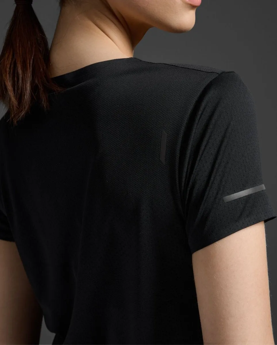 Light Speed Tech Tee Funktionsshirt Damen - black/black reflective
