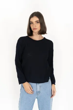 Lightweight Cotton Knit Sweater