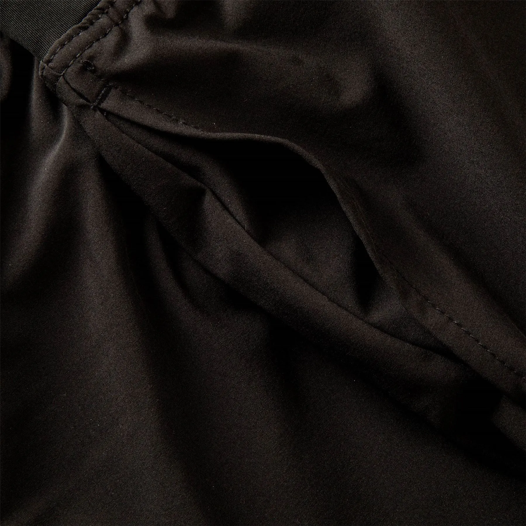 Lightweight Woven Skort Black