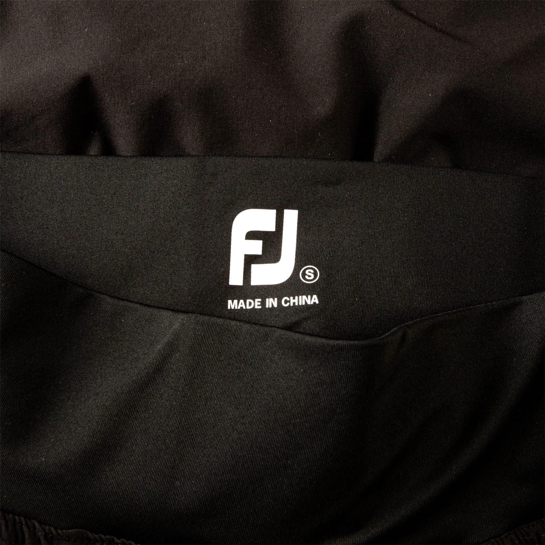 Lightweight Woven Skort Black