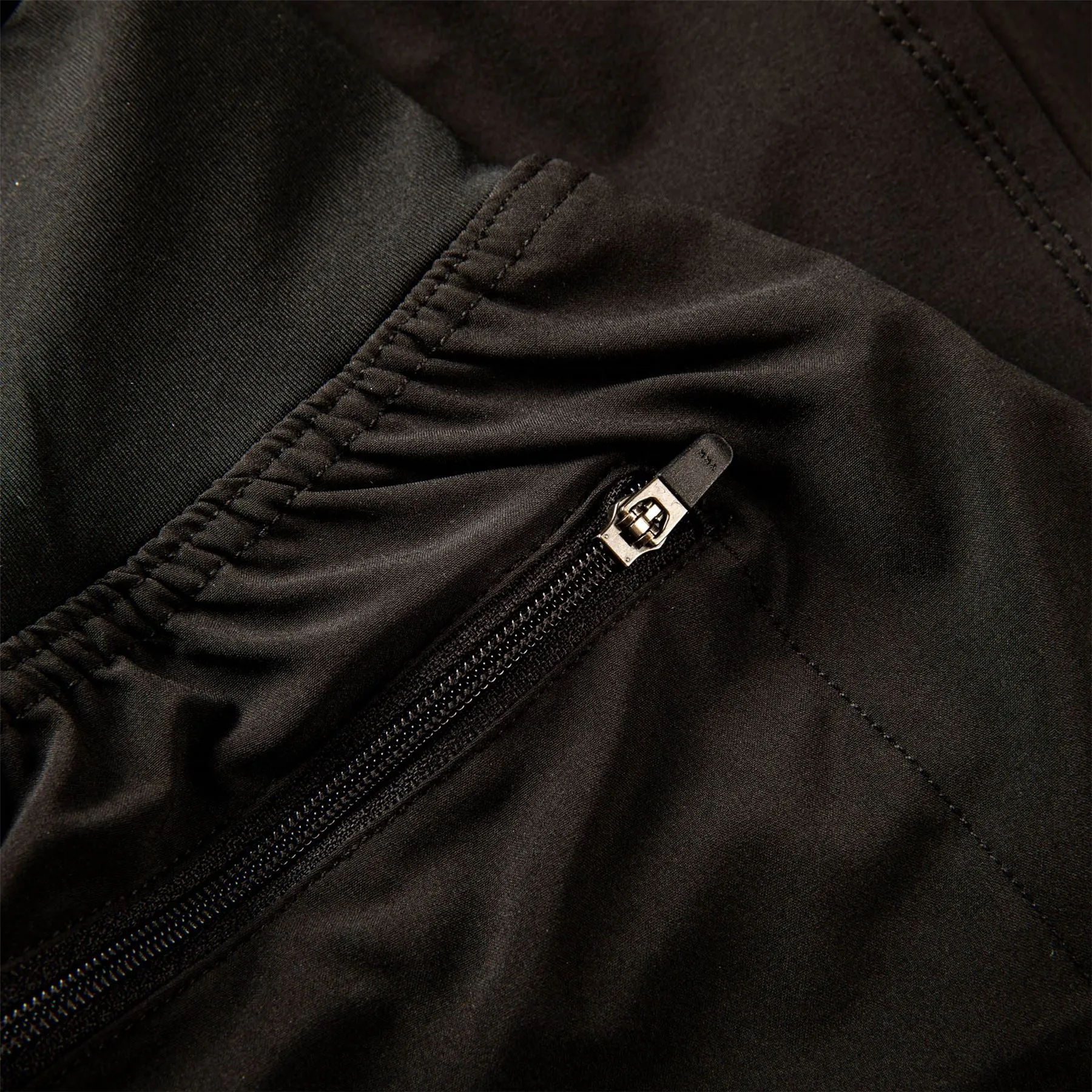 Lightweight Woven Skort Black