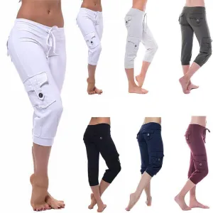 Lässige Yogahose für Frauen mit Taschen