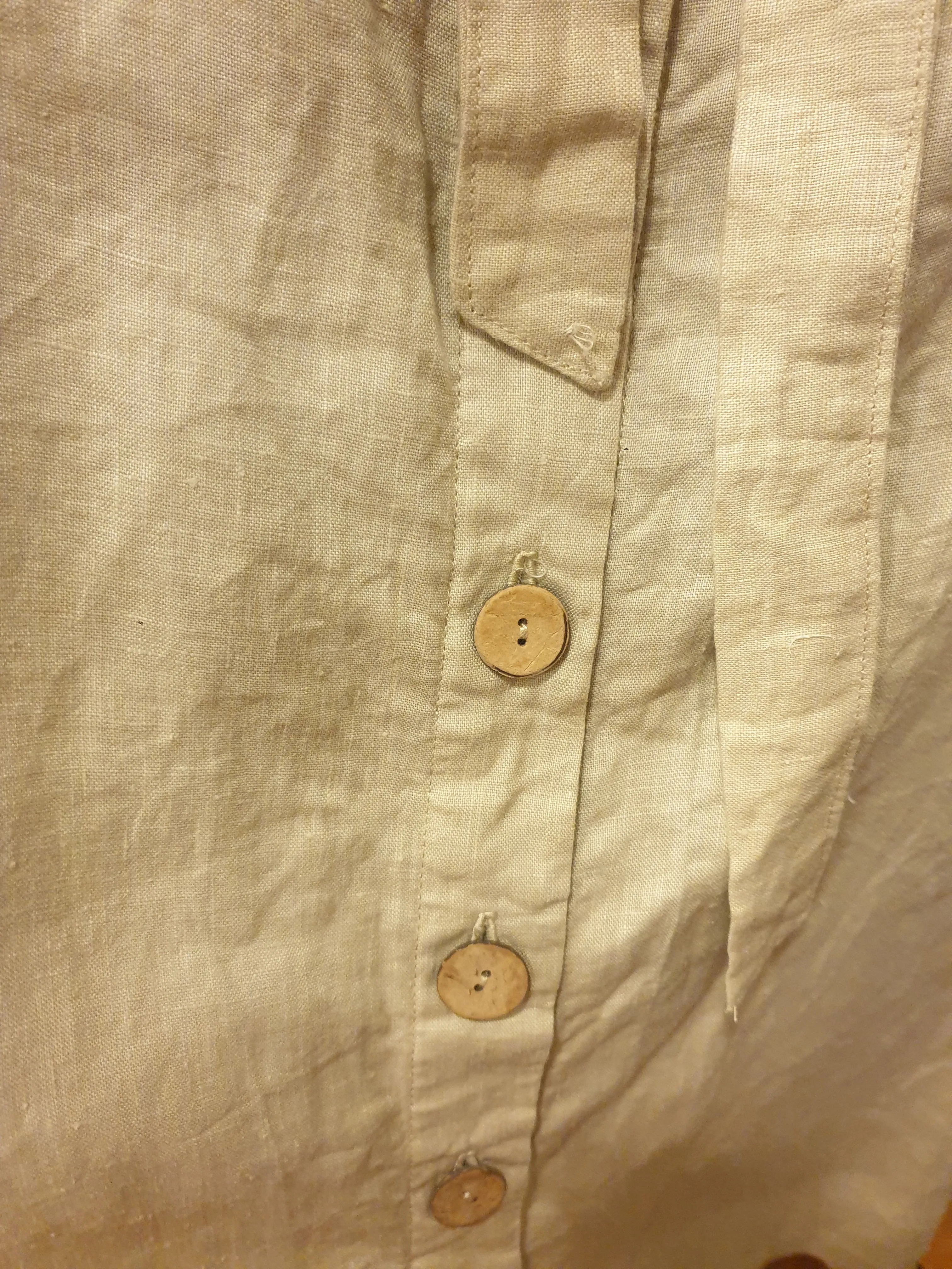 Lunar Label 100% linen skirt size S