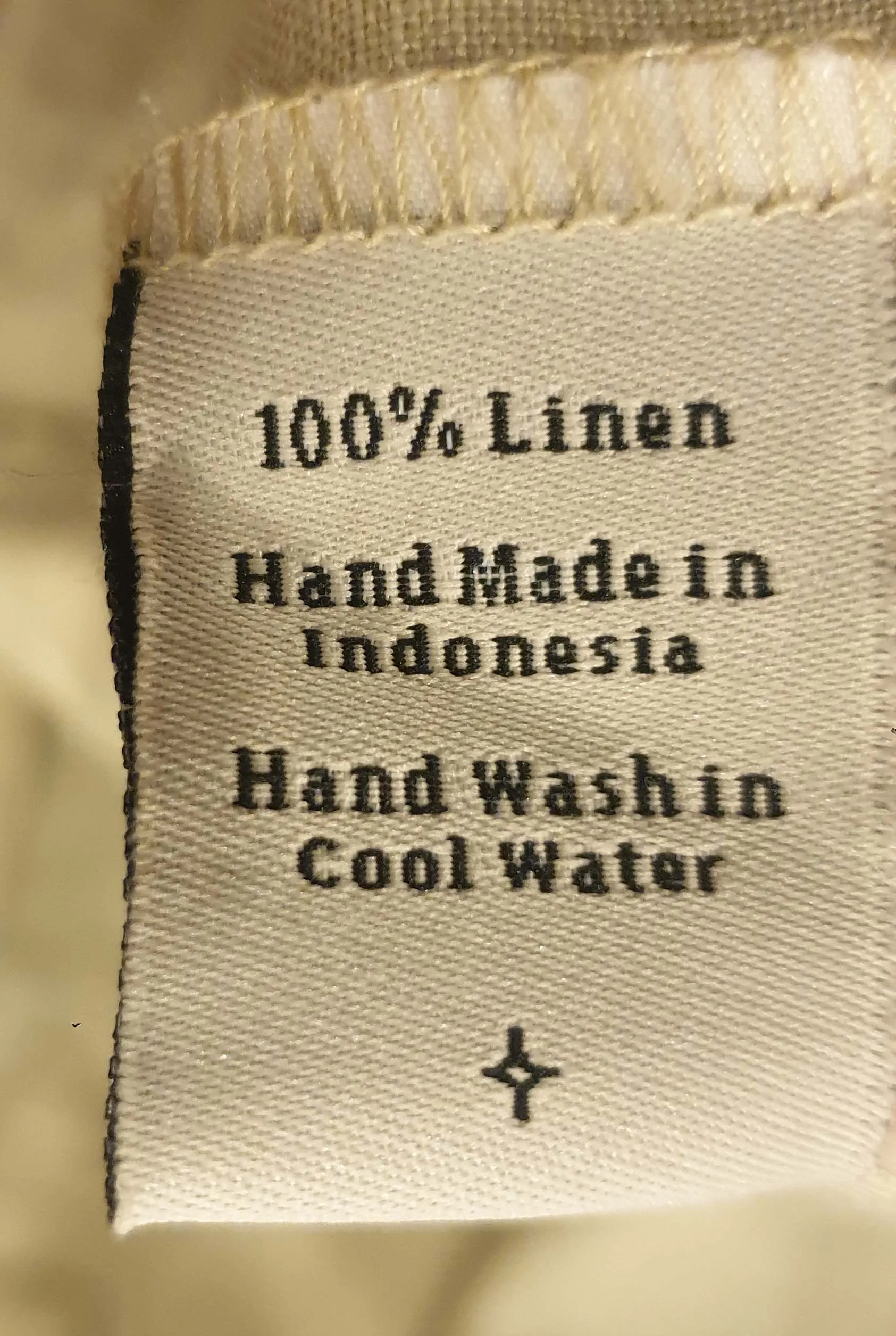 Lunar Label 100% linen skirt size S