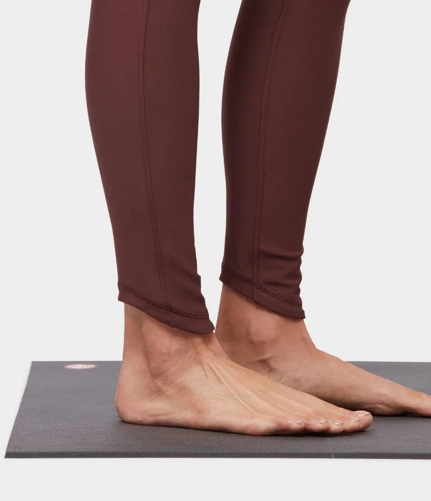 Manduka Apparel - Women's Presence Legging - Deeply Rooted Brown