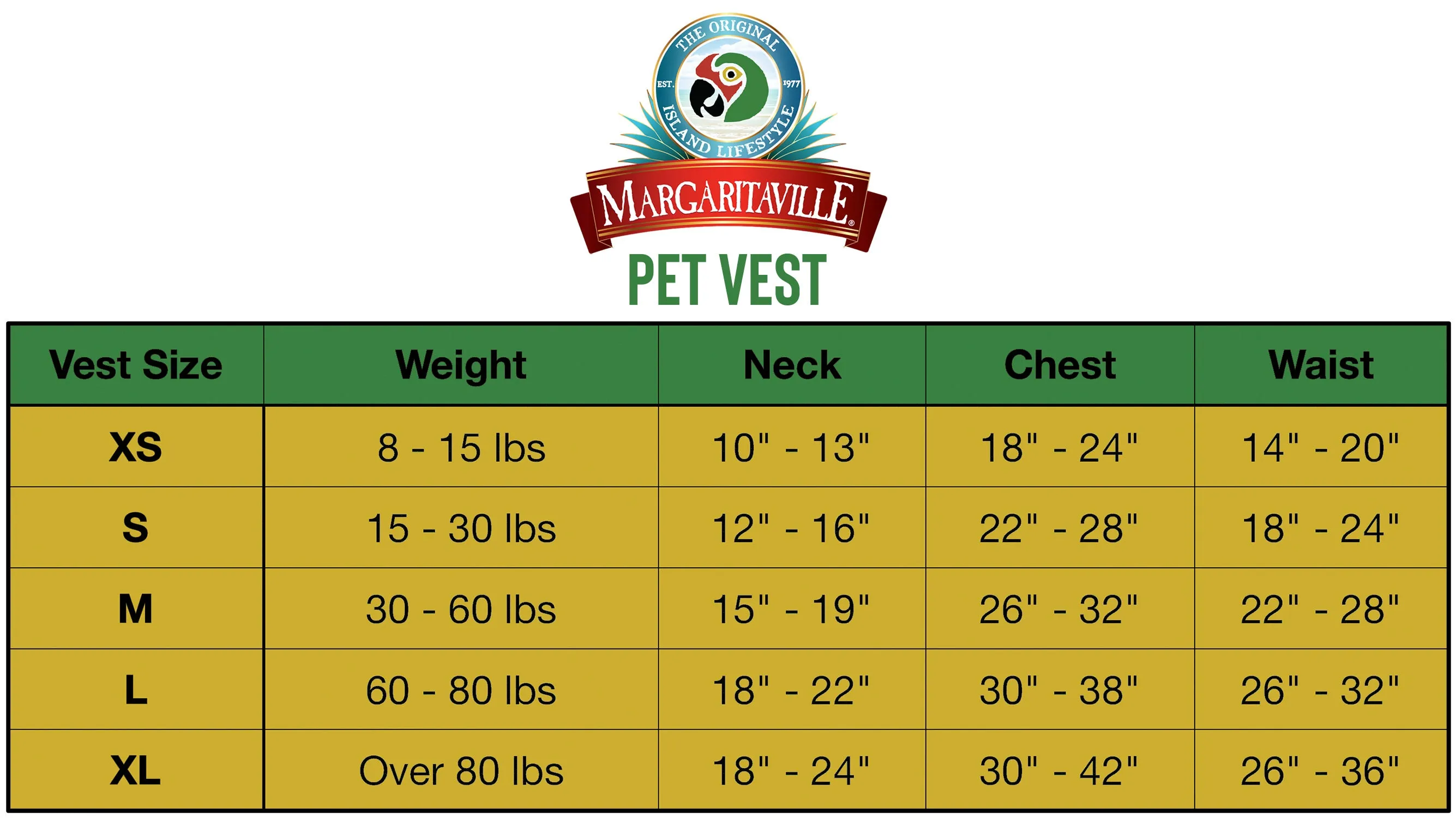 Margaritaville Shark Pet Jacket