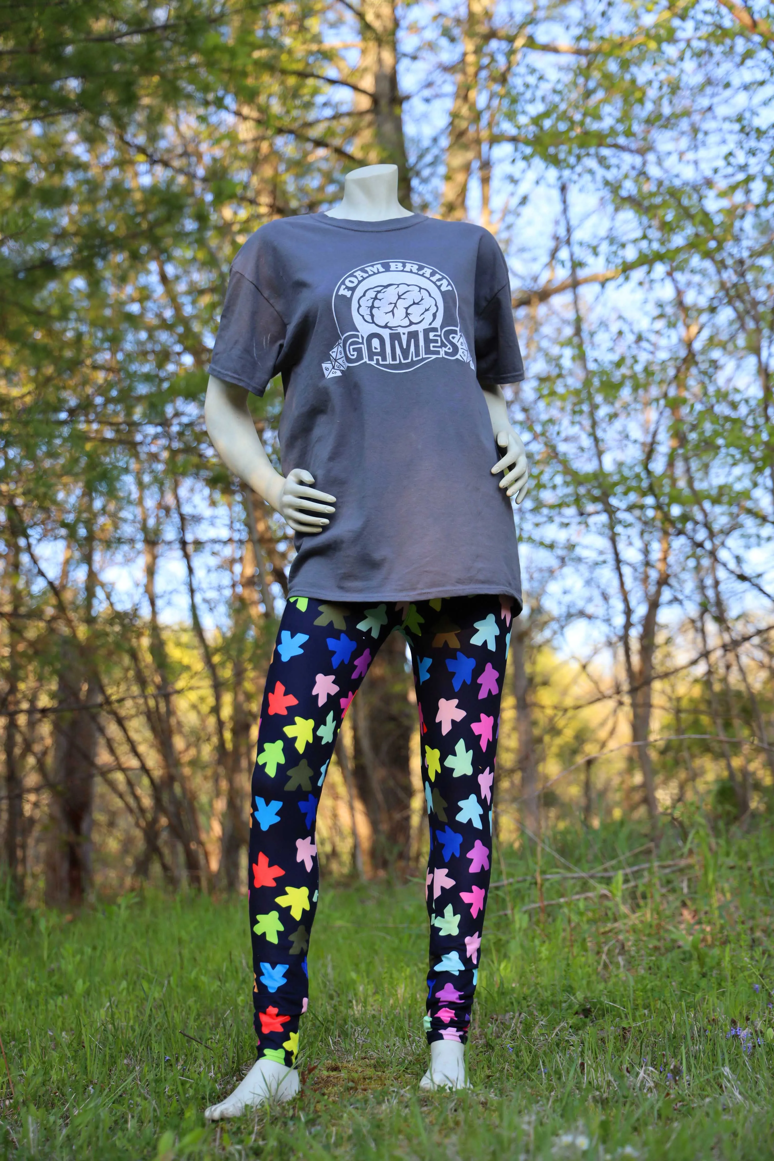 Meeples  Leggings - SIZE: OS