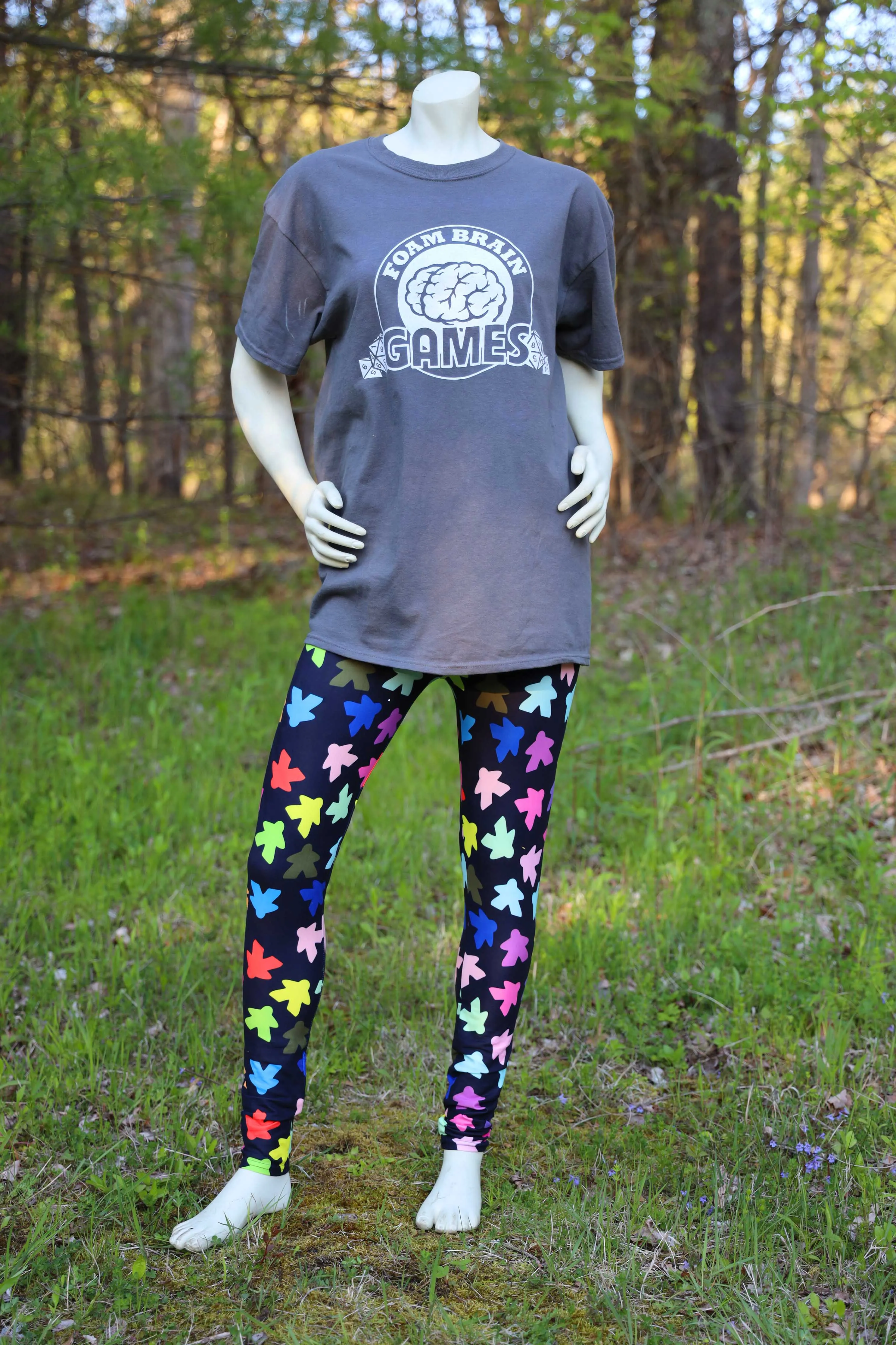 Meeples  Leggings - SIZE: OS