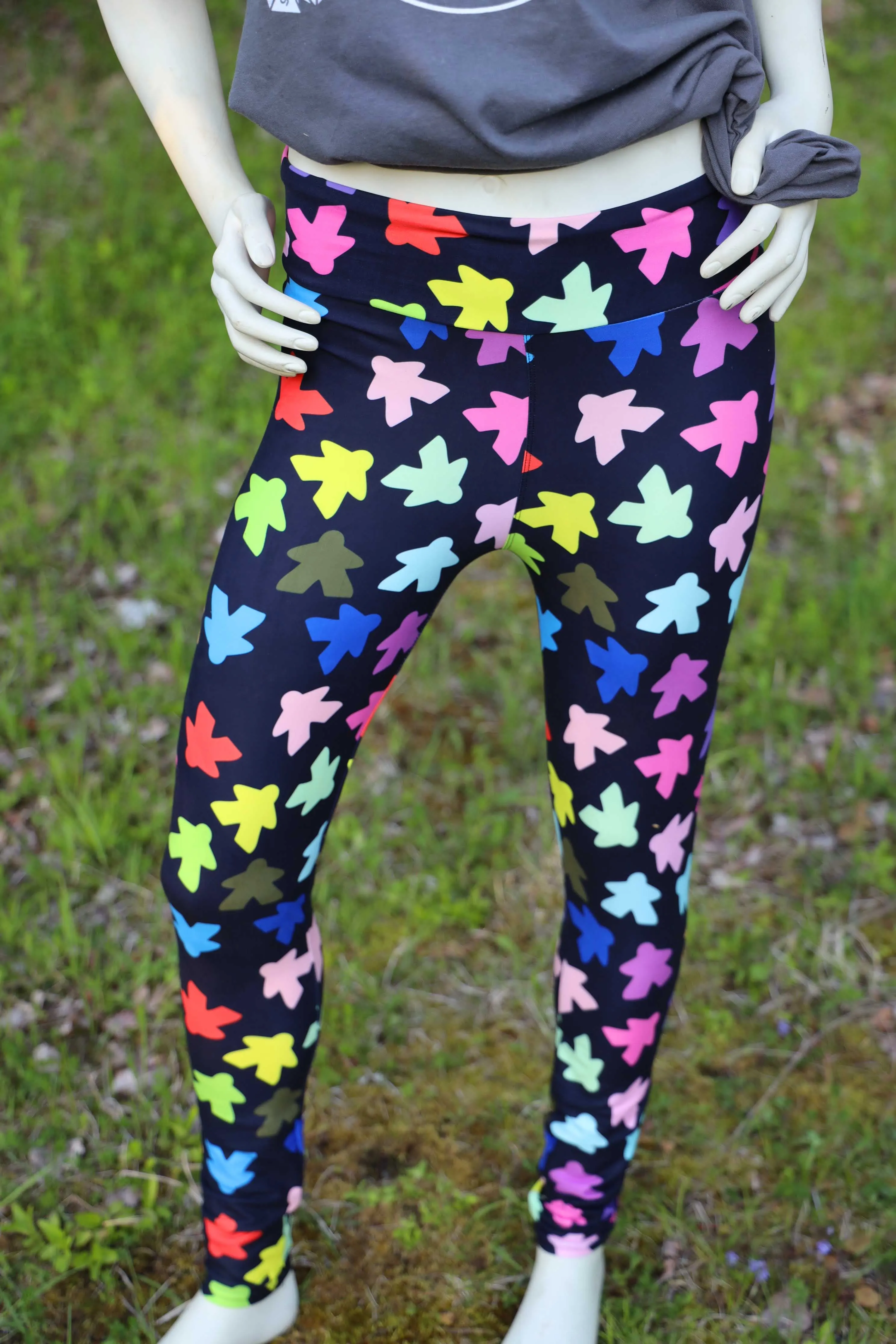 Meeples  Leggings - SIZE: OS
