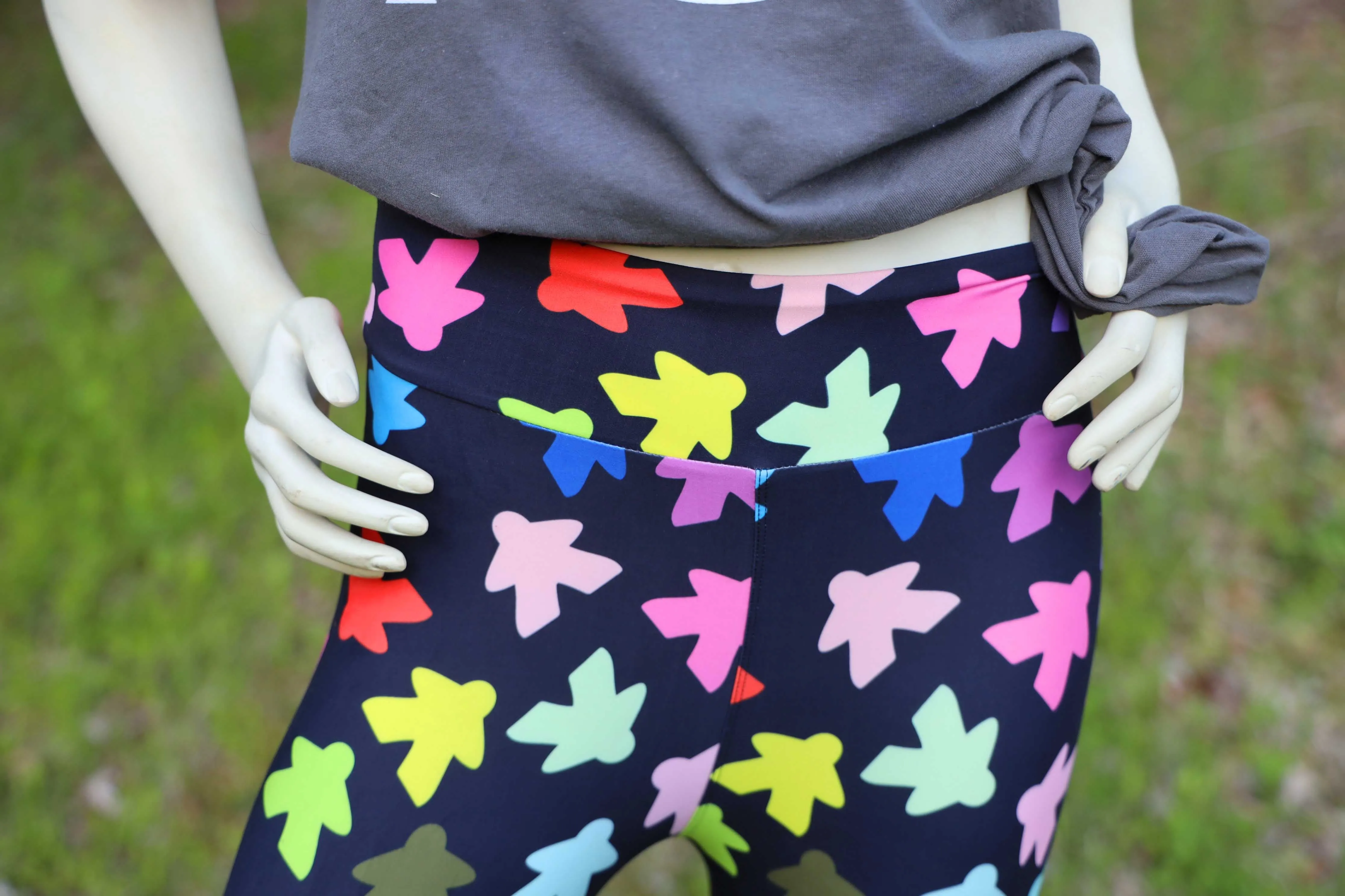 Meeples  Leggings - SIZE: OS