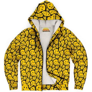 Melting Smiling Face | Zip Up Hoodie
