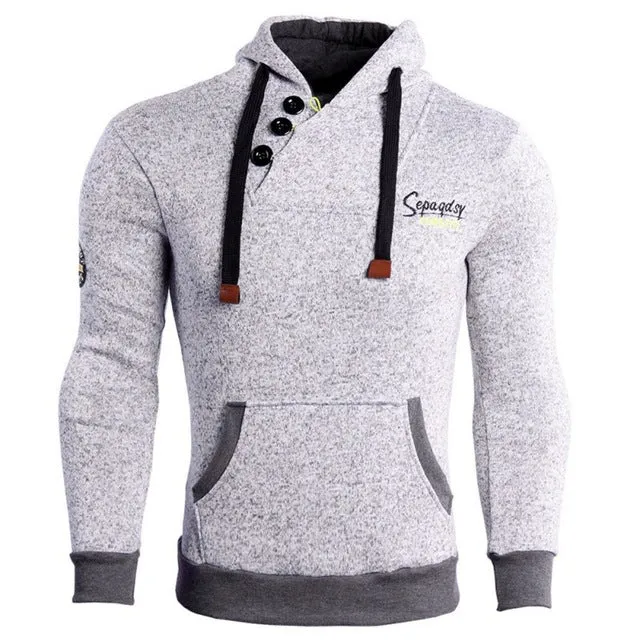 Men Running Hooded Jacket Compression Tights Trainning Exercise Sweatshirt Fitness Exercise Outdoor Sports Jogger Hoodies