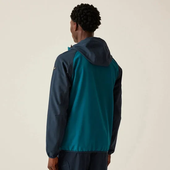 Men's Arec III Softshell Jacket Moroccan Blue Navy Fox