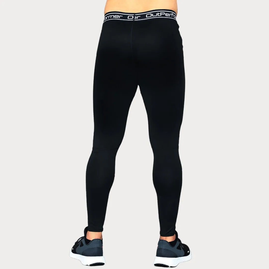 Men's Compression  Wordmark Leggings