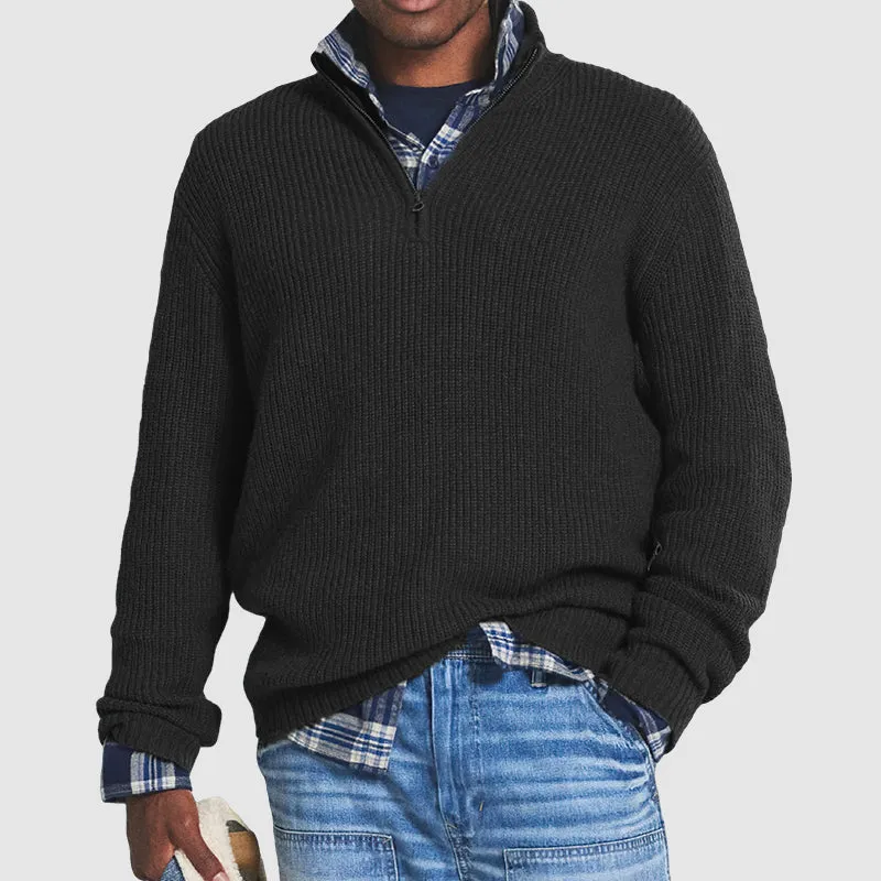 Men's Half-Zip Sweater