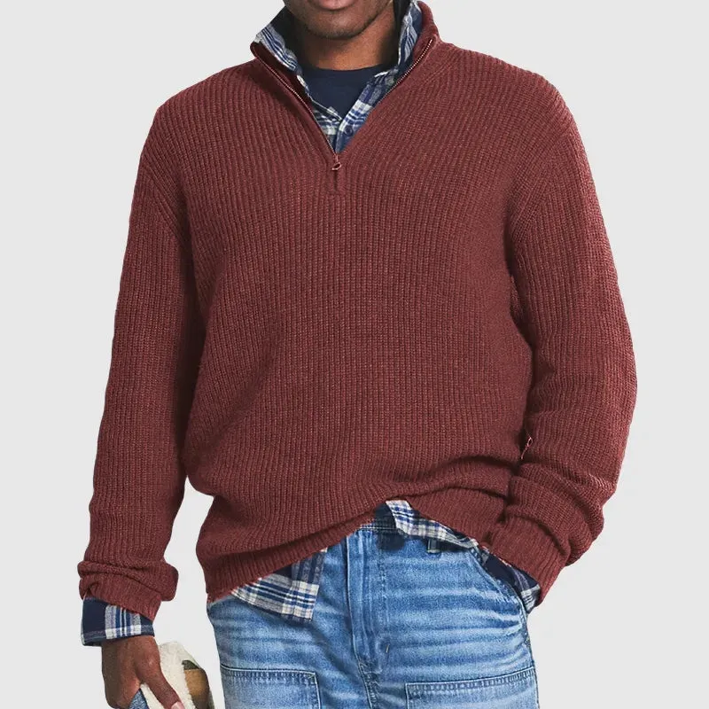 Men's Half-Zip Sweater