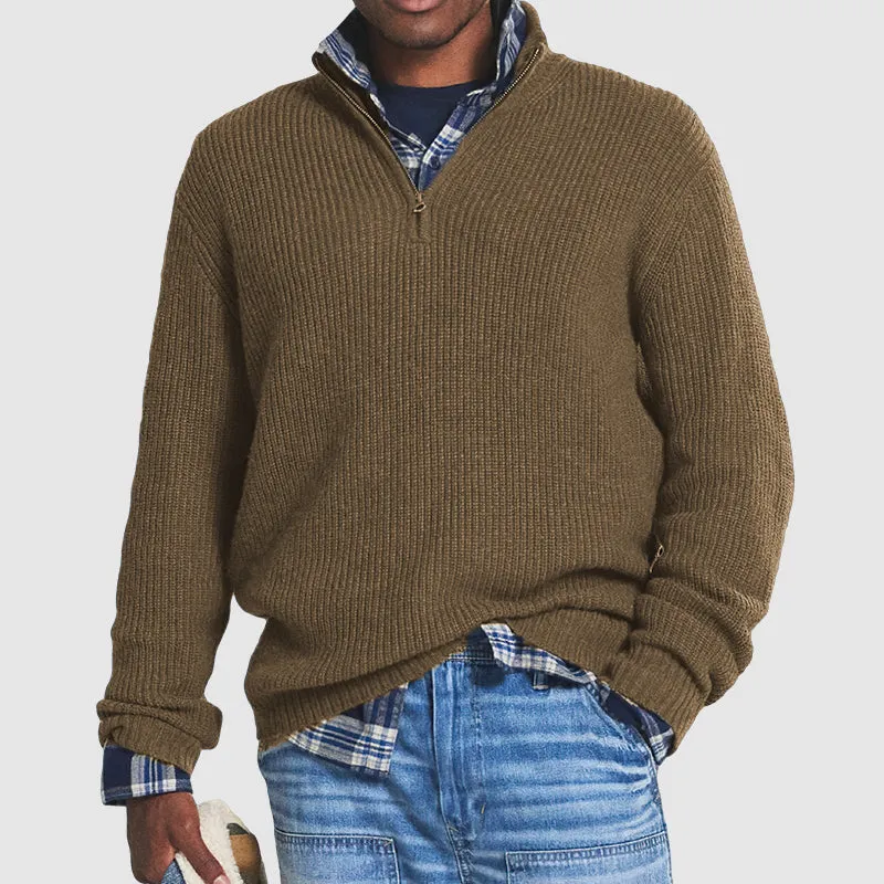 Men's Half-Zip Sweater