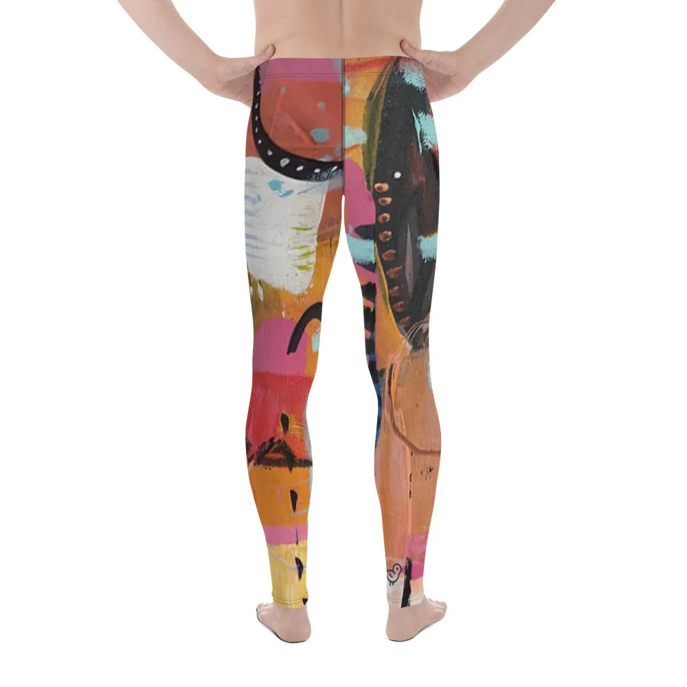 Men's Leggings Circle Circle