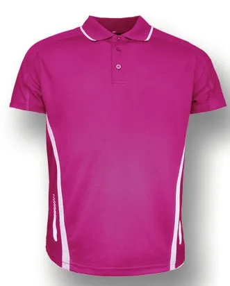 MENS REFLECTIVE CONTRAST SPORTS POLO