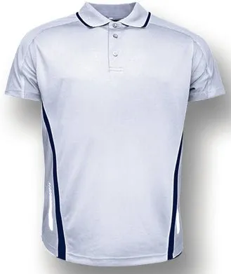 MENS REFLECTIVE CONTRAST SPORTS POLO