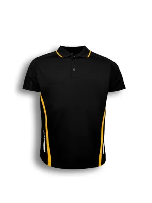 MENS REFLECTIVE CONTRAST SPORTS POLO