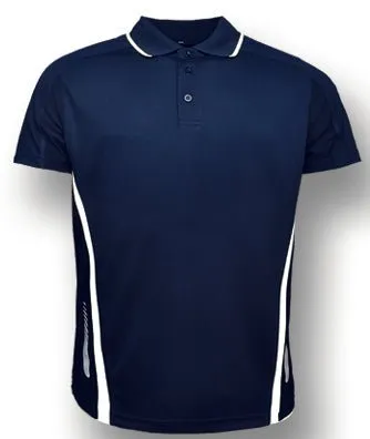 MENS REFLECTIVE CONTRAST SPORTS POLO