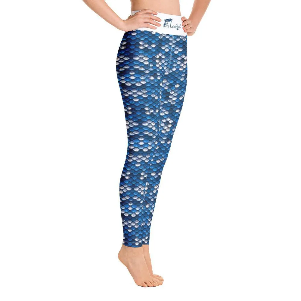 Mermazing Performance Leggings (Blue)