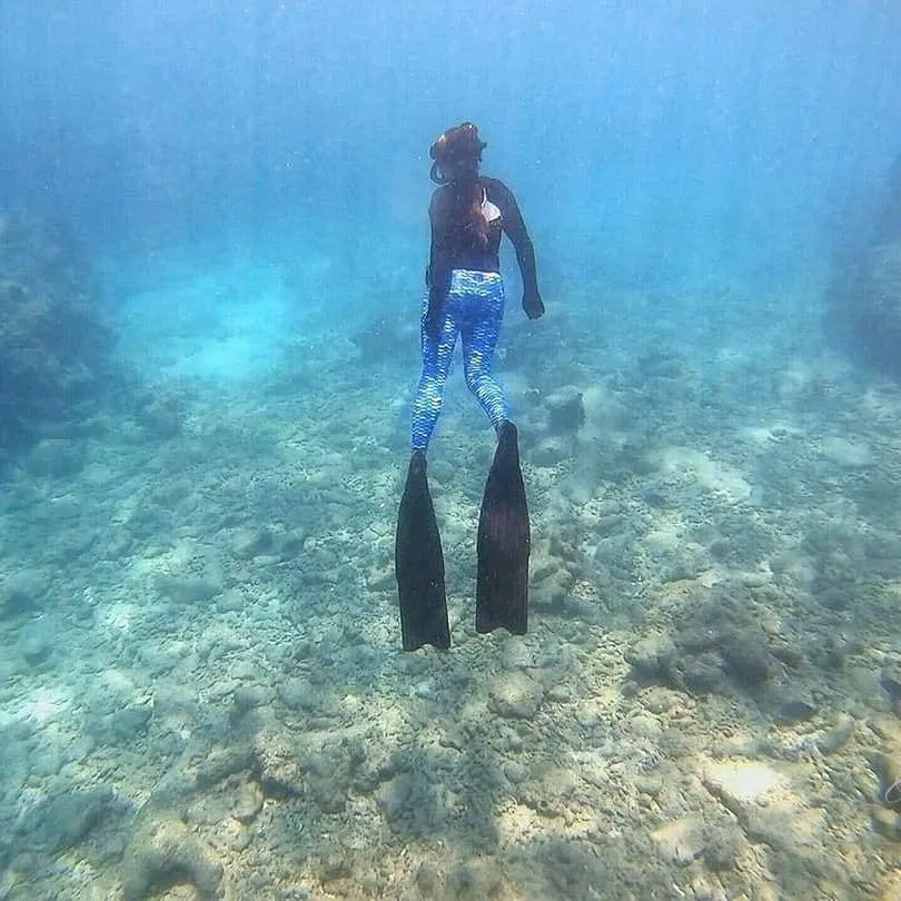 Mermazing Performance Leggings (Blue)
